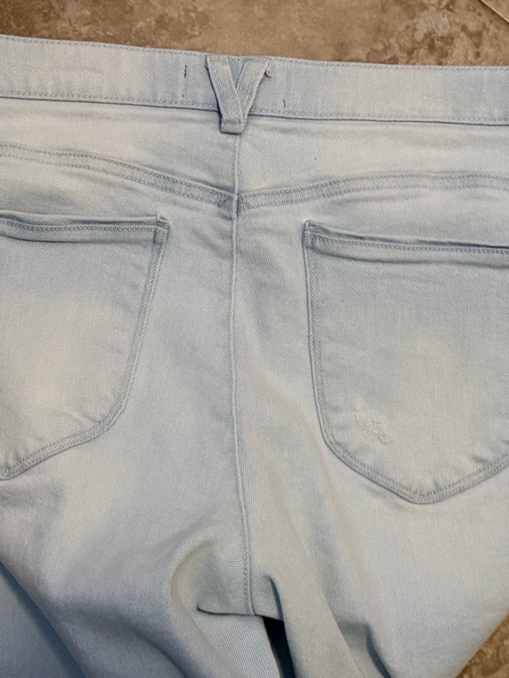 Light Blue Women's Jeans - Picture 2 of 3